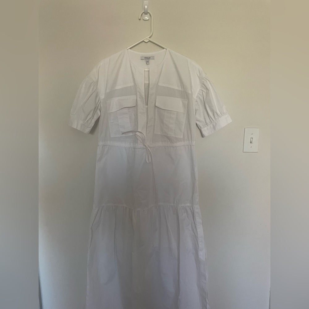 Derek Lam 10 Crosby Puff Sleeve Maxi Dress - Size 4